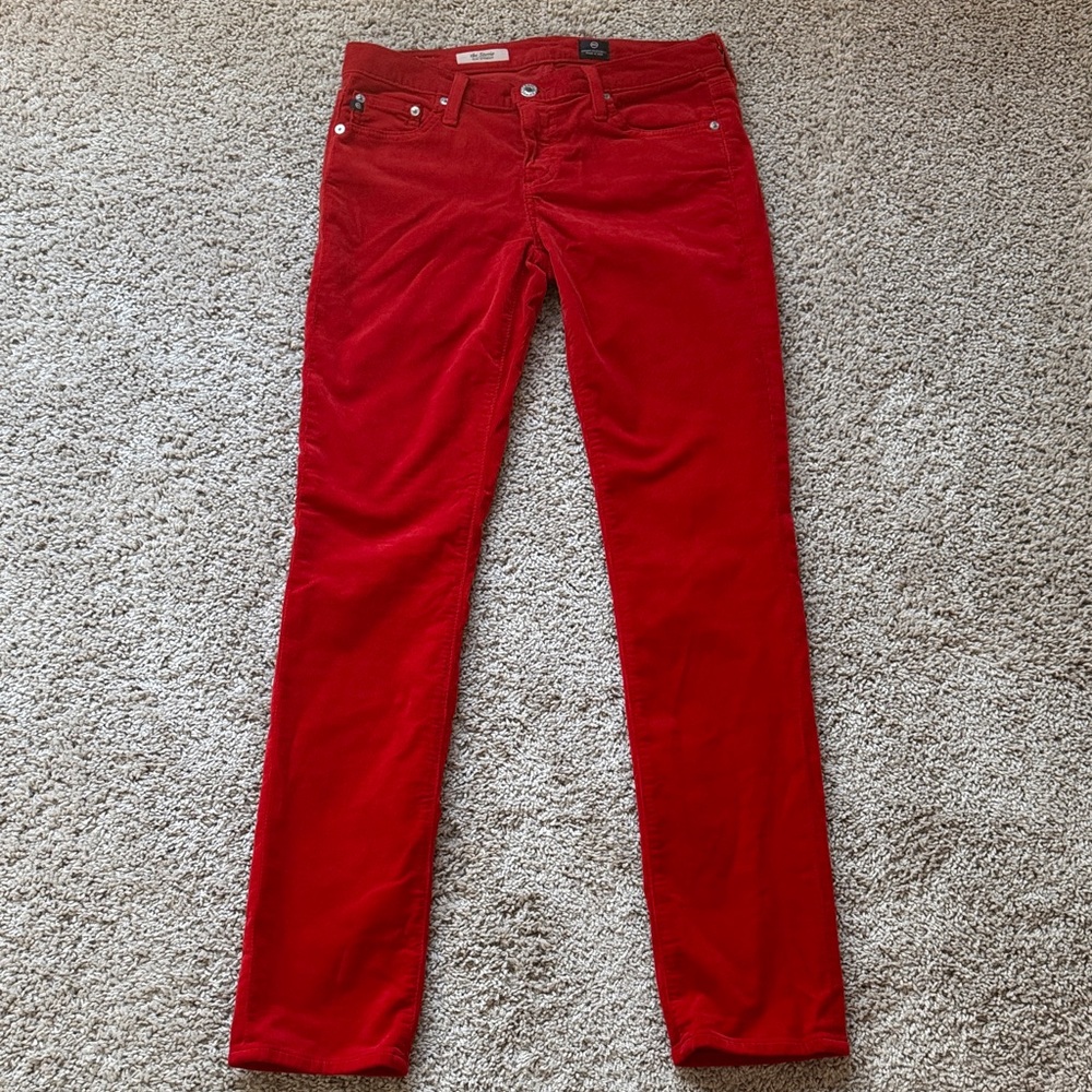 AG Adriano Goldschmied The Stevie slim straight Corduroy Jeans